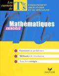 Jean-Dominique Picchiottino - Mathématiques terminale S. - Enseignement obligatoire et de spécialité, exercices.