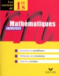 Jean-Dominique Picchiottino - Mathématiques 1ère S - Exercices.