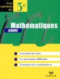 Christiane Guedj et  Collectif - Mathematiques 3eme Cours.