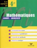 Michel Goutodier - Mathematiques 4eme. Cours, Exercices.