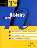 Marielle Barret - Histoire Terminale. Cours, Edition 1998 Conforme Au Nouveau Programme.
