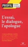 Aude Lemeunier - L'Essai, Le Dialogue, L'Apologue.