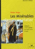 Victor Hugo - Les Miserables.  Volume 1, Extraits Des 1ere Et 2eme Parties : Epopee De Jean Valjean, Fantine Et Cosette.