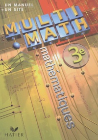 Jean-Dominique Picchiottino - Mathématiques 3ème Multi-math.