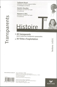 Guillaume Bourel et Marielle Chevallier - Histoire Tle, Sections L/ES/S - Transparents.