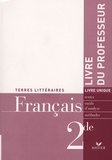 Xavier Damas et Nathalie Havot - Français 2e - Livre du professeur.