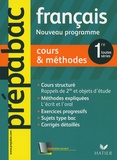 Hélène Bernard et Bertrand Darbeau - Français 1e - Cours & méthodes.