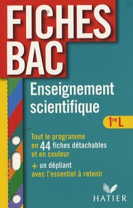Isabelle Bednarek-Maitrepierre et Alain Le Grand - Enseignement scientifique 1e L - Thèmes obligatoires et thèmes au choix.