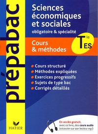 Jean-Claude Drouin - Sciences économiques et sociales Terminale ES - Cours et méthodes.