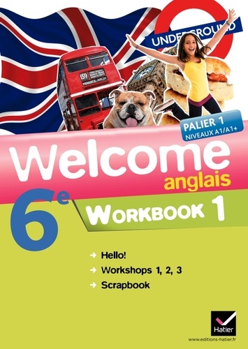 Evelyne Ledru-Germain - Anglais 6e Welcome - Workbook en 2 volumes.
