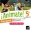 Stéphanie Gaillardin et Valérie Laluque - Animate! Espagnol 5e Palier 1 A1-A1+/A2 LV1 et bilangues. 2 CD audio
