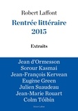 Jean d' Ormesson et Sorour KASMAÏ - Extraits Rentrée littéraire Robert Laffont 2015.