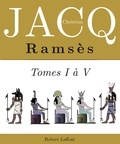 Christian Jacq - Roman  : l'Intégrale Ramsès - Tomes I à IV.