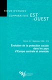  Collectif - Revue D'Etudes Comparatives Est/Ouest Volume 29 Numero 3 Septembre 1998 : Evolution De La Protection Sociale Dans Les Pays D'Europe Centrale Et Orientale.