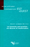  Collectif - Revue D'Etudes Comparatives Est/Ouest Volume 30 N° 2-3 Juin-Septembre 1999 : Les Economies Post-Socialistes, Une Decennie De Transformations.