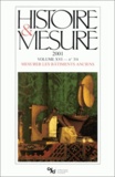 Philippe Bernardi - Histoire & Mesure Volume 16 N°3-4/2001 : Mesurer les bâtiments anciens.