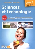 Claire Le Meur et Didier Lorès - Sciences et technologie CM1-CM2 Cycle 3 - 34 dossiers répartis en 4 grandes thématiques dont 6 dossiers Education au développement durable. 1 Cédérom