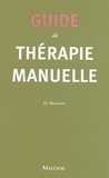 Dieter Heimann - Guide de thérapie manuelle.