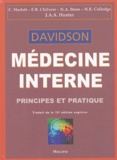 Christopher Haslett et Edwin-R Chilvers - Médecine interne Davidson - Principes et pratique.