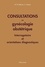 Michel-Henri Delcroix et Conchita Gomez - Consultations en gynécologie obstétrique - Interrogatoires et orientations diagnostiques.