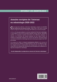 Annales corrigées de l'internat en odontologie 2020-2023