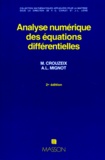 Alain-L Mignot et Michel Crouzeix - Analyse numérique des équations différentielles.