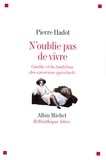 Pierre Hadot et Pierre Hadot - N'oublie pas de vivre.