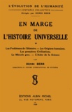 Henri Berr et Henri Berr - En marge de l'histoire universelle - tome 1.