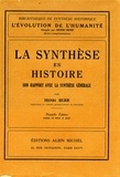 Henri Berr et Henri Berr - La Synthèse en histoire.