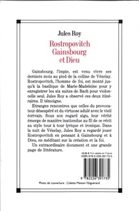 Rostropovitch Gainsbourg Et Dieu