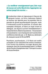 Cinq Lecons Sur La Theorie De Jacques Lacan