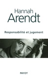 Hannah Arendt - Responsabilité et jugement.