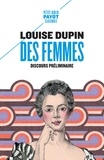 Louise Dupin - Des femmes - Discours préliminaire.