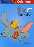  Disney - Dumbo - Coloriage.