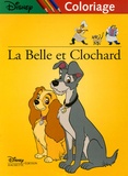  Disney - La Belle et le Clochard - Coloriage.