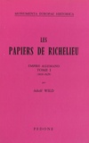 Adolf Wild - Les Papiers de Richelieu Tome 1 : Empire allemand - 1616-1629.