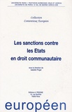 Isabelle Pingel - Sanctions contre les Etats en droit communautaire.