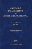 Jerzy Makarczyk - Annuaire de l'Institut de droit international Volume N° 71-2/2008 : Session de Cracovie.
