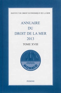  Indemer - Annuaire du droit de la mer - Tome 18.