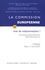 Josiane Auvret-Finck - La Commission européenne en voie de redynamisation ? - Colloque international de Nice des 1er et 2 avril 2015.