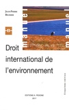 Jean-Pierre Beurier - Droit international de l'environnement.