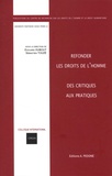 Edouard Dubout et Sébastien Touzé - Refonder les droits de l'homme : des critique aux pratiques - 12e colloque international du CDRH.