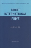  CFDIP - Travaux du Comité français de droit international privé - Années 2018-2020.