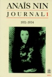 Anaïs Nin - Journal. Tome 1, 1931-1934.