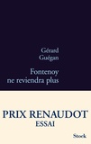 Gérard Guégan - Fontenoy ne reviendra plus.