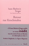 Isaac Bashevis Singer - Retour rue Krochmalna.