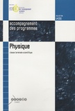 Jacques Treinier - Physique Tle scientifique - Accompagnement des programmes.