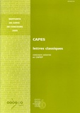  Ministère Education Nationale et Liliane Picciola - CAPES Lettres classiques - Concours externe et CAFEP.
