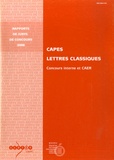 Pascal Charvet - CAPES Lettres classiques - Concours interne et CAER.