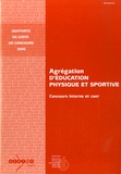 Michel Volondat - Agrégation d'Education Physique et Sportive-2006 - Concours interne et CAER.